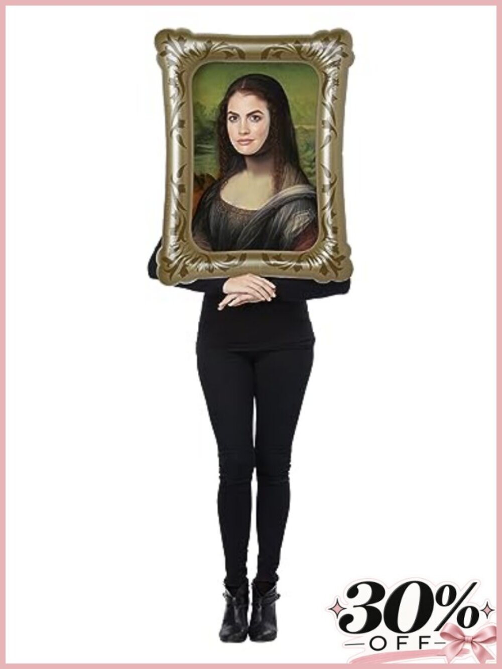 California Costumes Mona Lisa Kit Adult Costume One Size Inflatable Frame